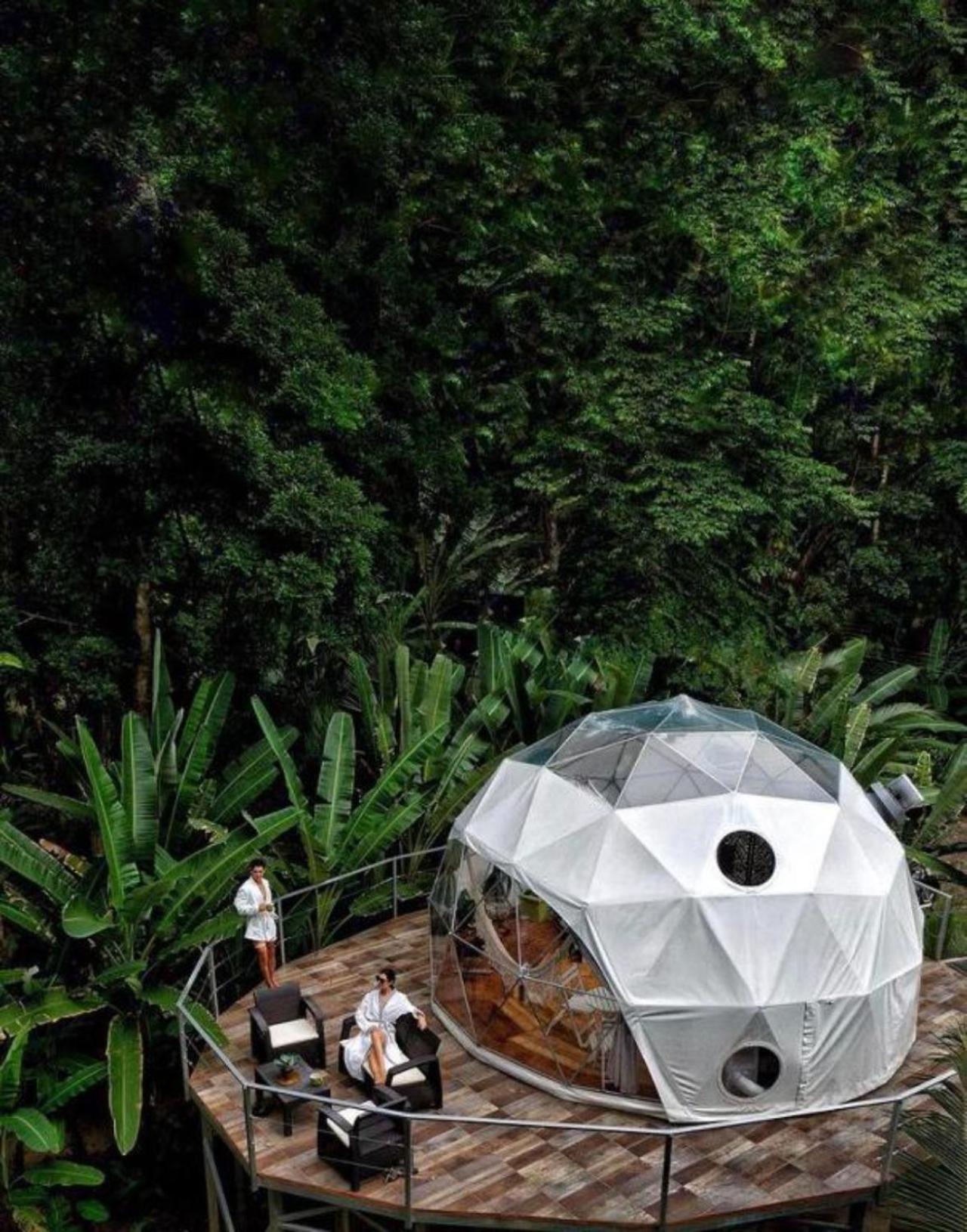 曼萨尼约 Faith Glamping Dome Costa Rica酒店 外观 照片